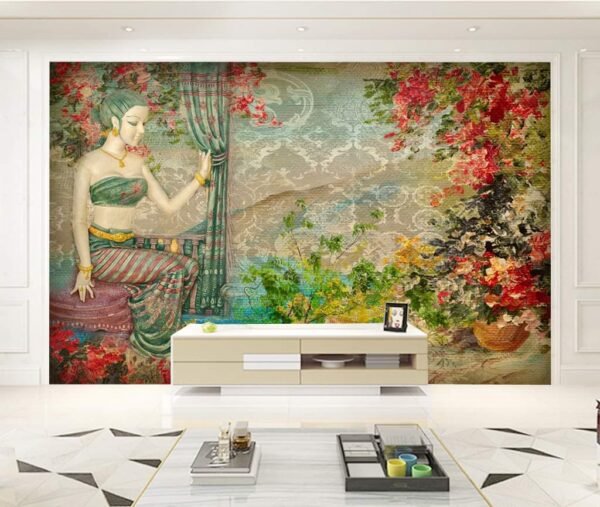 Printed Designer Wallpaper