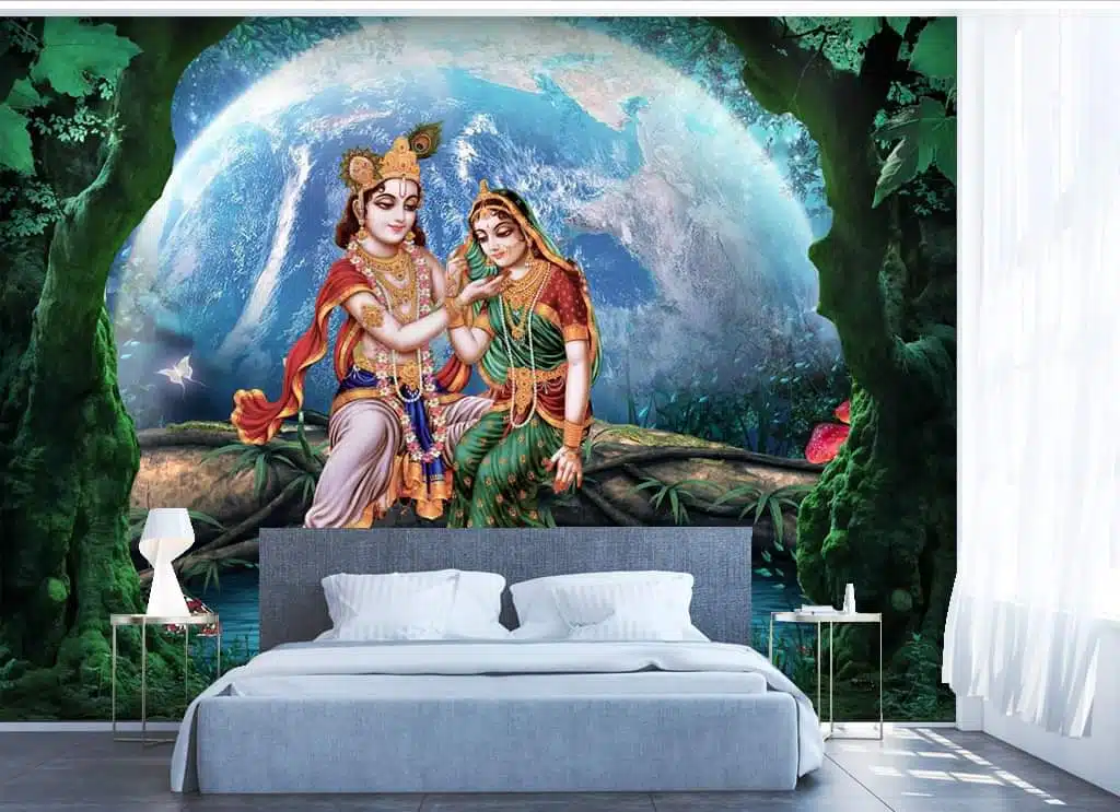Radha Krishna Wallpaper 3d 100+] Radha Krishna 3d Wallpapers