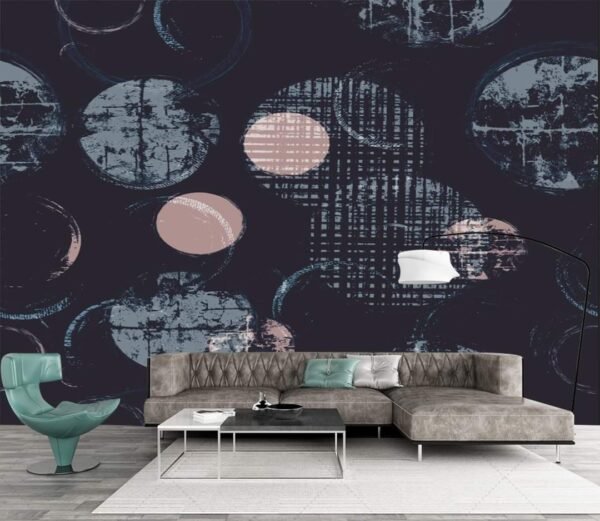 3D black boll wallpaper