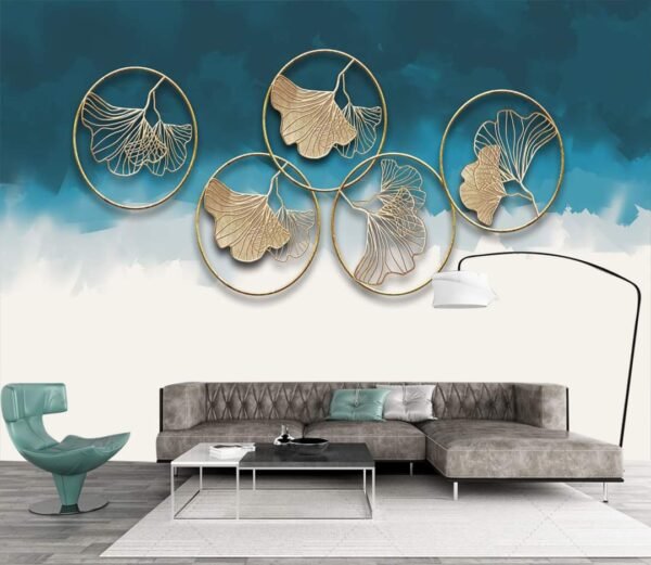 3D golden life's wallpaper