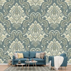 A Royal Floral Bohemian Wallpaper Pattern for Wall