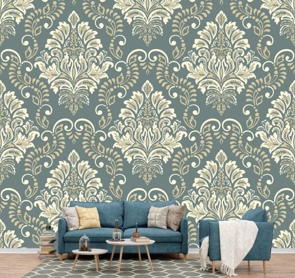 A Royal Floral Bohemian Wallpaper Pattern for Wall