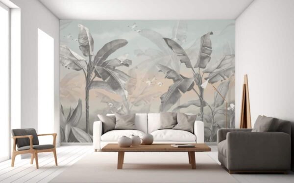 Aesthetic Banana Trees Wallpaper for Wall