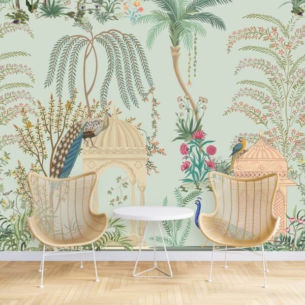 Chitra Mor, Peacock Design Wall Mural