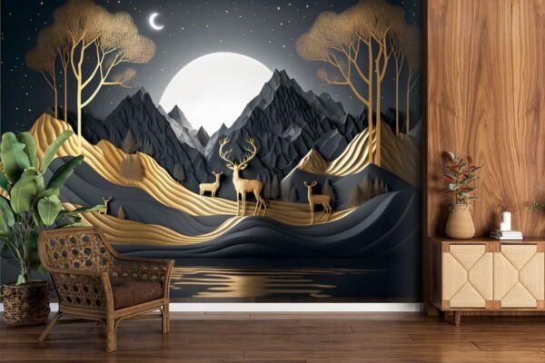 Multi Coloured 3d Flowers wallpaper