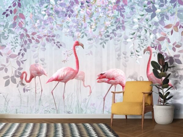 Pink Flamingo Wallpaper for Walls