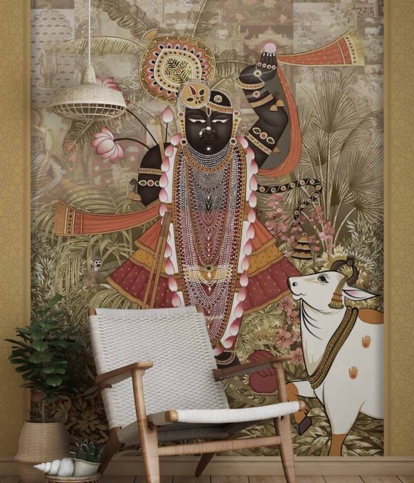 Shrinathji Pichwai Wallpaper
