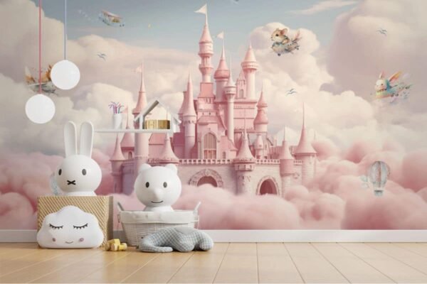 Swapna Mahal, Celestial Dream Castle Wallpaper for Kids Nest