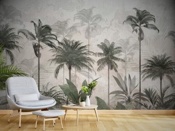 Palm trees, Forest Wallpaper for Walls