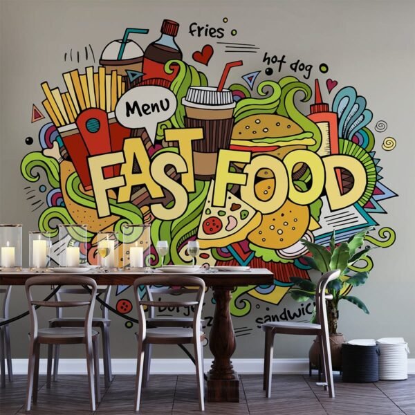 Banner Fast Food Background