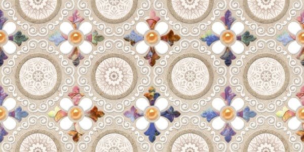 Reaped pattern wallpaper matric design