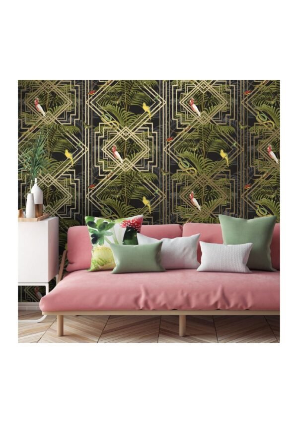 3D flowers Roll wallpaper