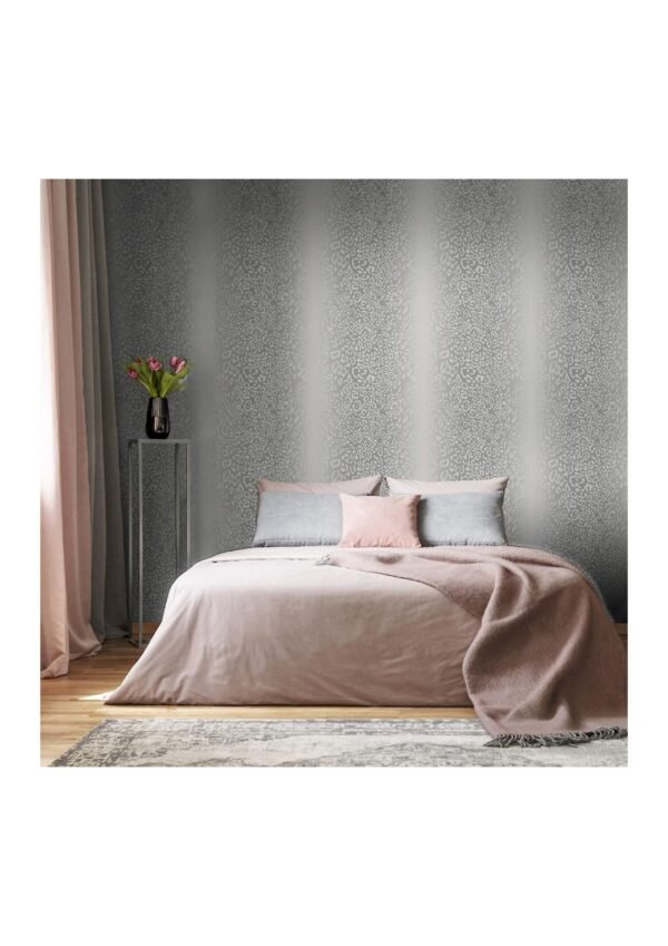 Texted rolls wallpaper