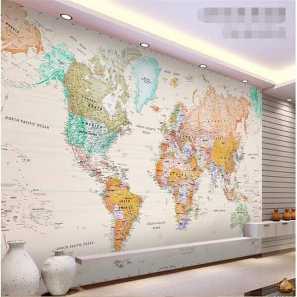 3D wallpapers World Map latest design