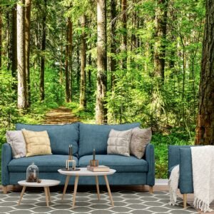 A Wallpaper Path through a Forest for Wall 2