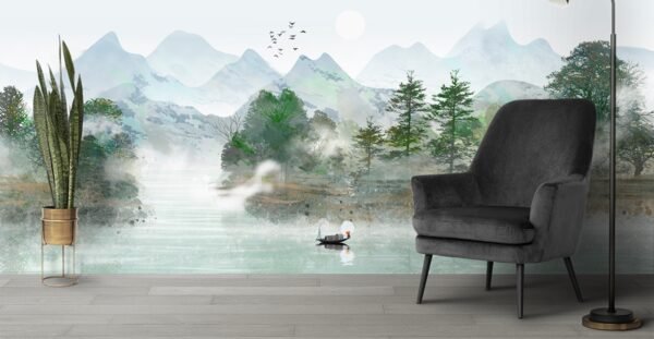 Mesmerizing Nature Scenery 3D Wallpaper