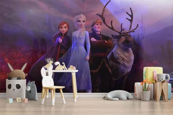 Frozen 2 Characters Wallpaper Mural