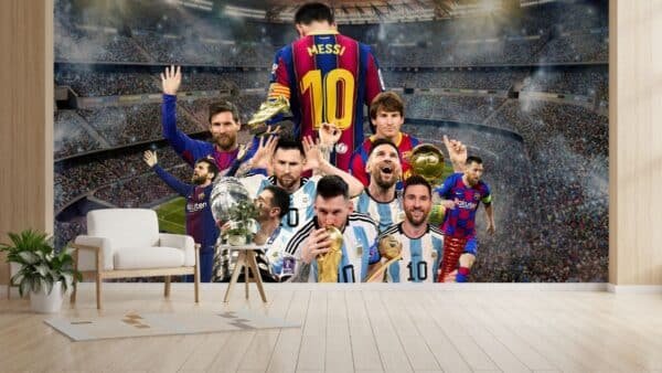Legendary Footballer Messi Wallpaper for Wall