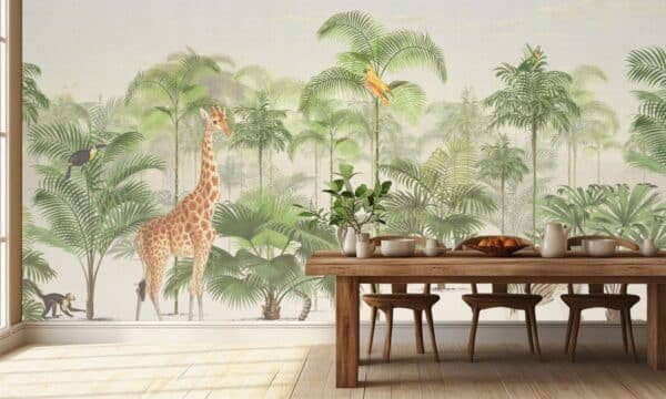 Van Vihar Beautiful Tropical Jungle Wallpaper for Wall