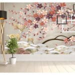 3D wallpaper mural our wall