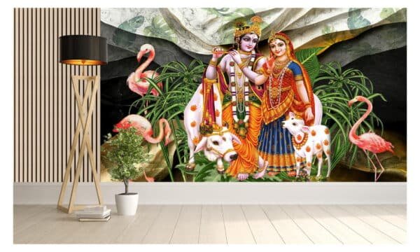 3D radha Krishna wallpapers