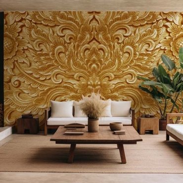 Ancient-Golden-Carving-Thai-Temple-Wallpaper-Mural-M