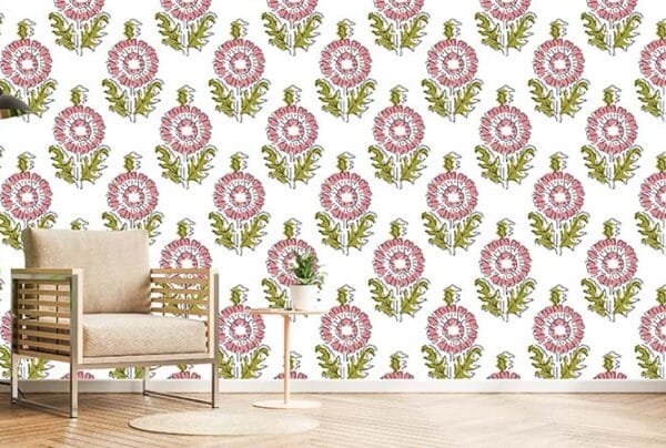 Artisan Petals Wallpaper Mural