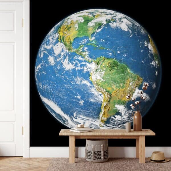 Beautiful Planet Earth Wallpaper Mural for Wall