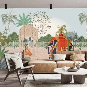 A Short Guide to Vastu-compliant Luxury 3D wallpapers for home/offec/shop/droingrooms/bad rooms/leving rooms 24 Mughal Art- Customize Wallcoverings