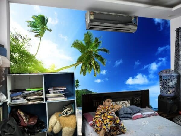 3D natural wallpaper for wall