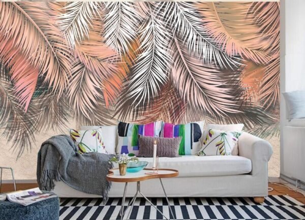 A Zenith of Palm Zen Wallpaper Mural