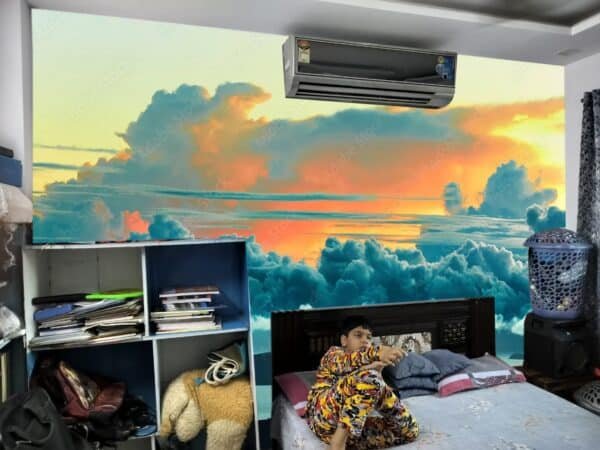 3D natural wallpaper for wall