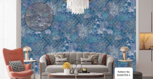 3D wallpapers Blue textuer desine