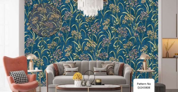 Blue wallpaper  for wall