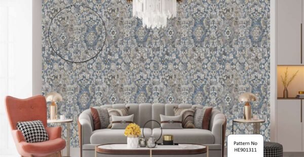 3D rolls wallpaper mural wall