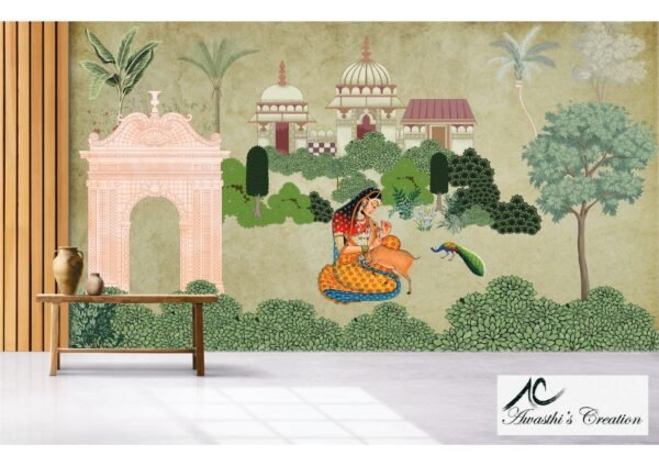 Mughal Art- Customize Wallcoverings