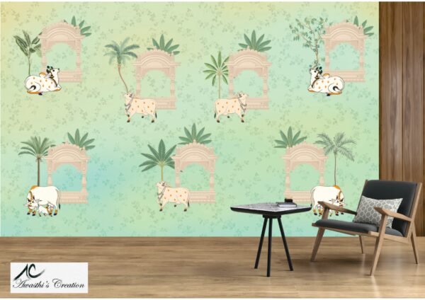 INDIAN TEMPLES COLLECTION | Gokul Pichwai