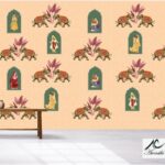 Baadshahi Linen Touch Modern Living Wallpaper