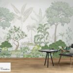 Jungle, Serene Tropical Forest Wallpaper Mural