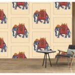 Baadshahi Linen Touch Modern Living Wallpaper