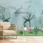Baag Bharat Style Royal Bagicha Wallpaper Mural