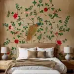 Pakhi Chinoiserie Design Customised 3D  Wallpaper for Rooms