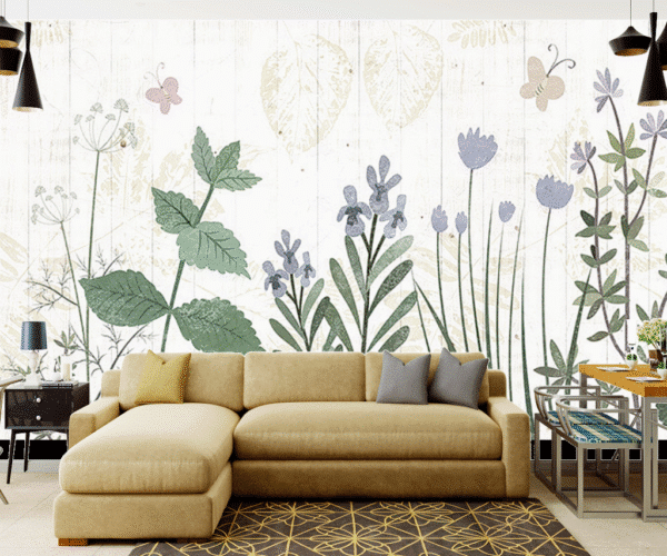 3D wallpaper canwas desine