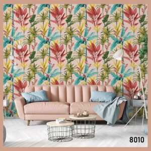 Banana Leaves Wallpaper matllic