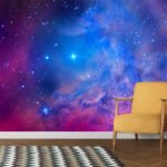 Cosmic Dreams: Deep Space Nebula & Galaxy Wallpaper – 3D Wall Mural