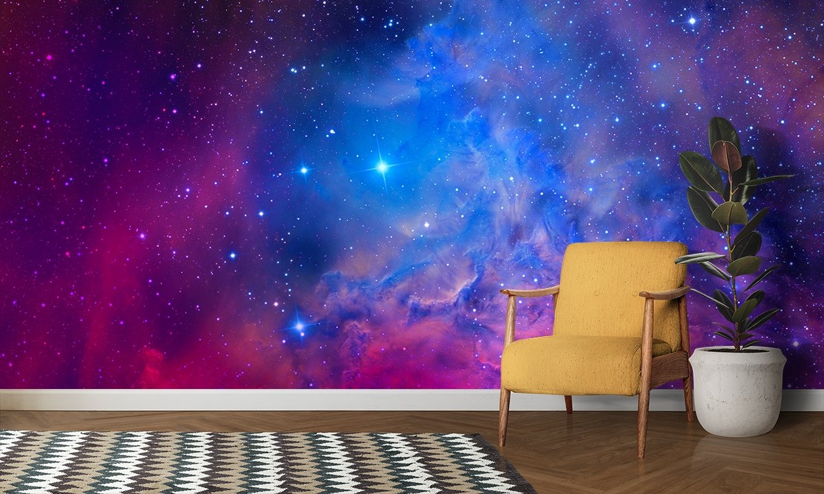 Cosmic Dreams: Deep Space Nebula & Galaxy Wallpaper – 3D Wall Mural