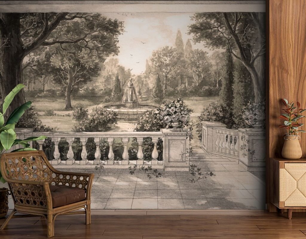 Elegant Canvas Dreams Modern Living Room