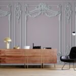 3d molding wallpaper