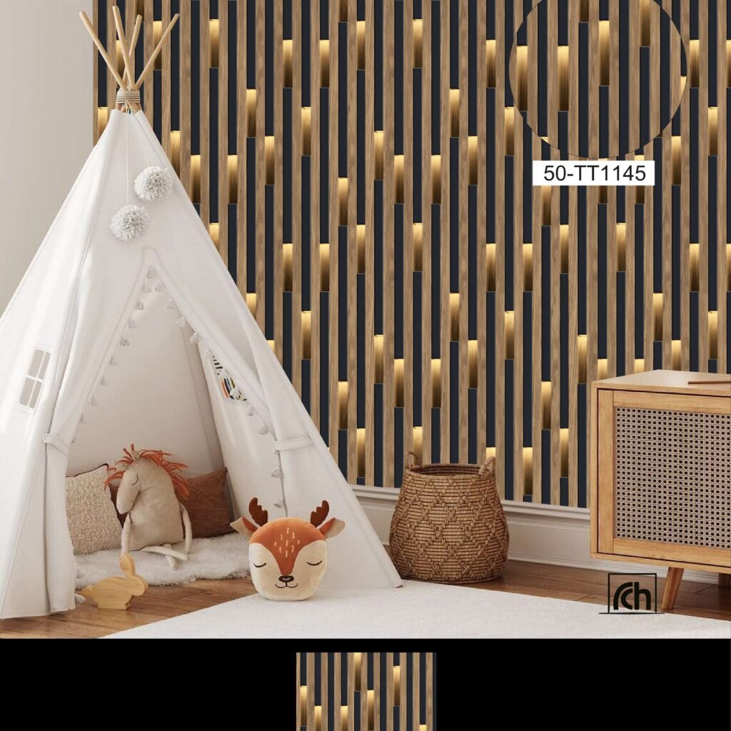 Louvers Roll wallpaper/ stripe wallpaper