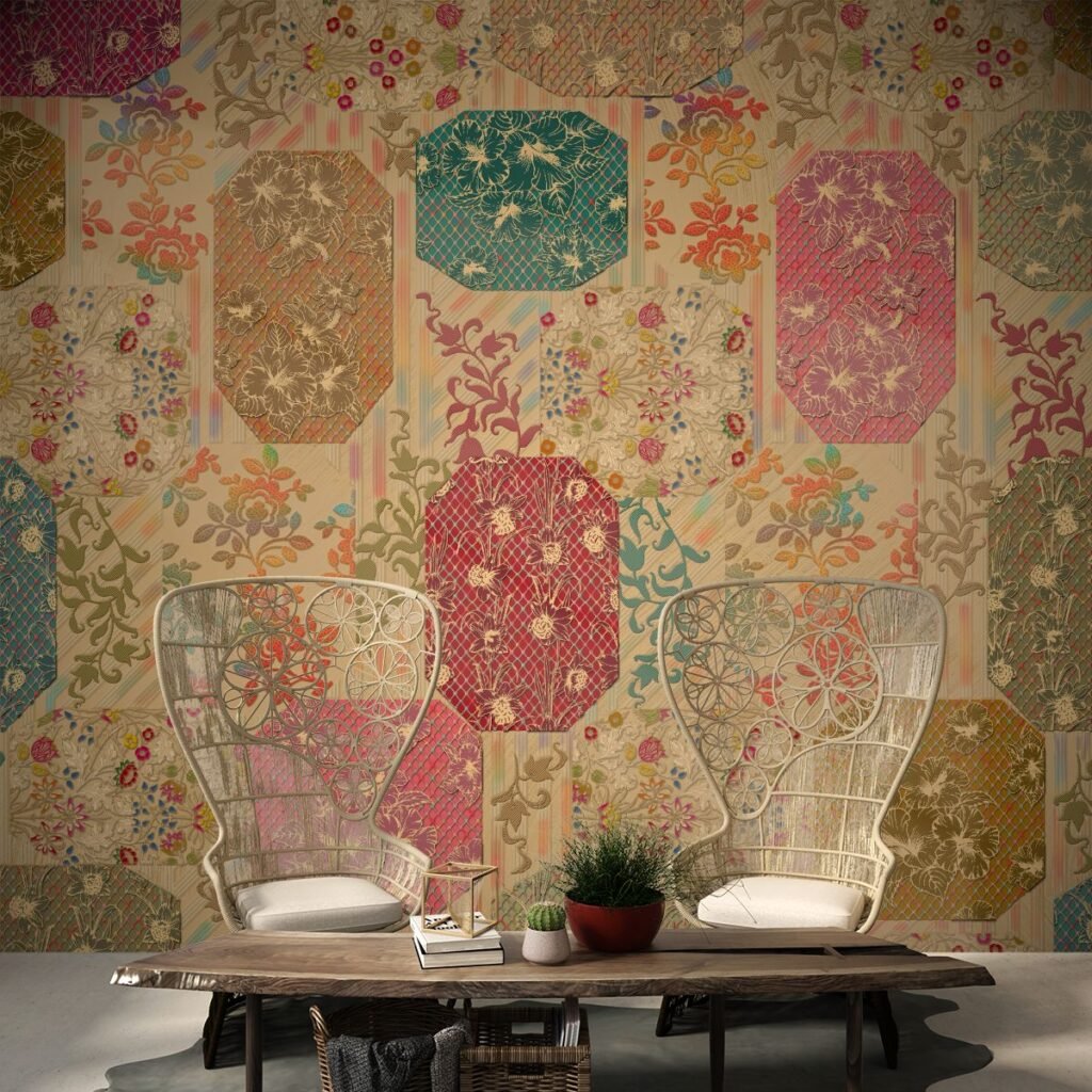 Supreme Serenity Wall Adornments Wallpapers Living Room